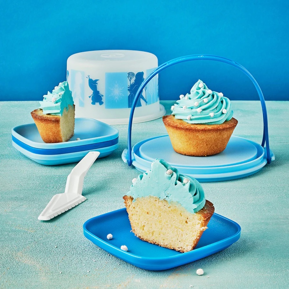 Tupperware frozen mini cake set kids